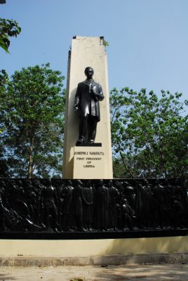 Liberia - monument honoring its first president