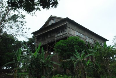 Former house of a European up in the hills of Sierra Leone