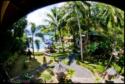 Lembeh Resort - view from the resturant