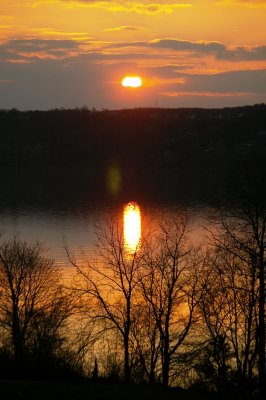 Across the Hudson at Newburgh