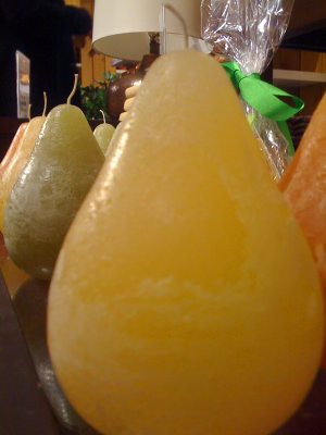 Pear Candles*