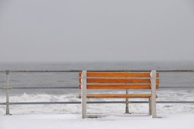 A Bench On The Boardwalk