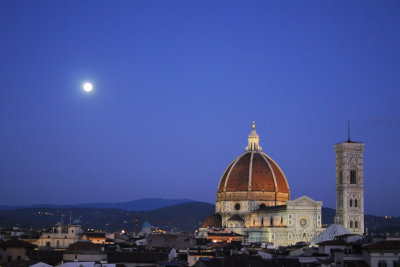 Moonrise Over Florence