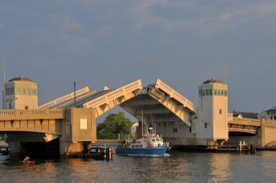 Ocean Avenue Bridge and Party Boat