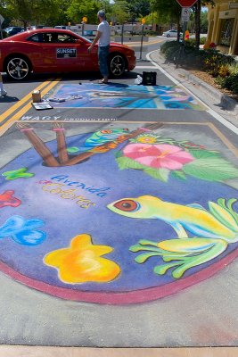 Sarasota Florida Chalk Festival - Avenidas de Colores