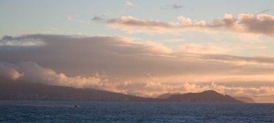 Oahu at dawn