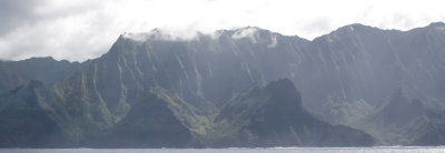 Na Pali coast from sea