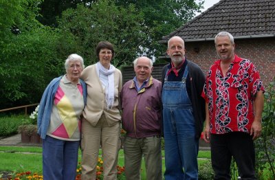 Ruth, Ulrike, Wilfried, Ully, Dave.