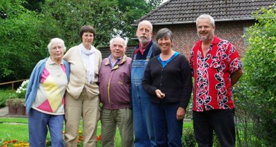 Ruth, Ulrike, Wilfried, Ully, Joanna, Dave