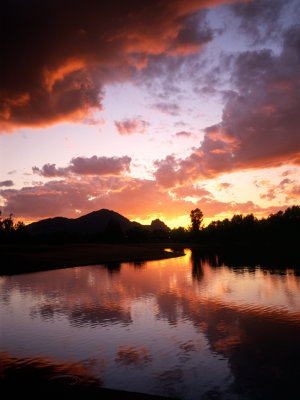 Sunset after a storm, Scottsdale AZ