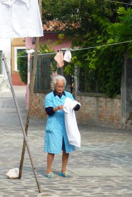 Old Woman in Burano
