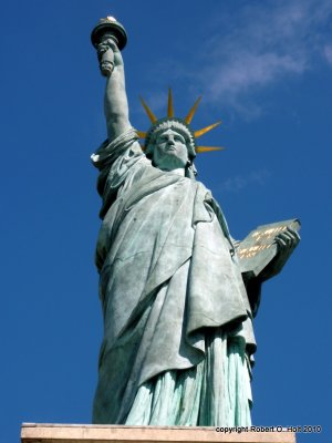 The Statue of Liberty in Paris