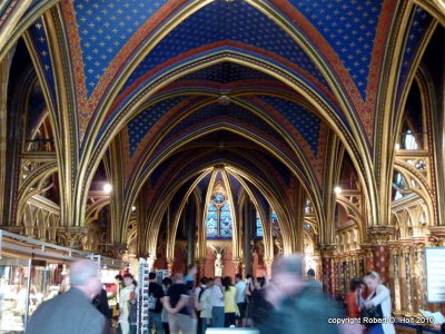 Detail from inside La Chapelle