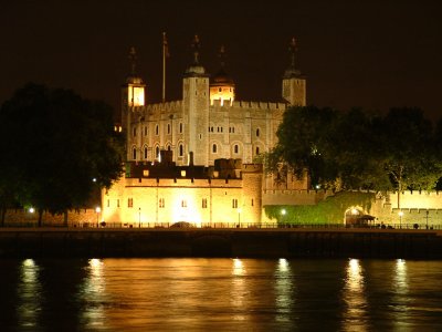 London Tower across the Thames