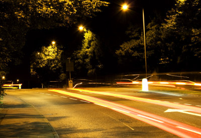 Liverpool Road at night