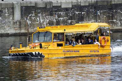 Dukw in the water