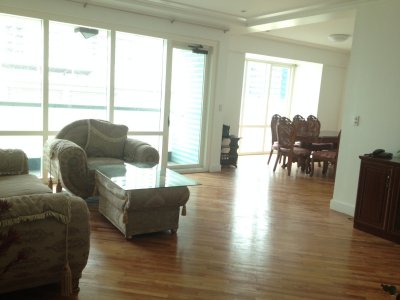 Semi-furnished 2BR in Amorsolo