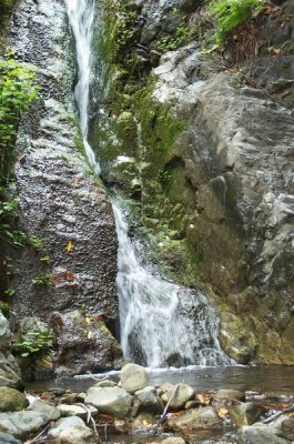 Waterfall along California Scenic Highway 1