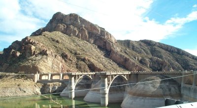 Coolidge Dam Near Globe, Arizona on the Gila River