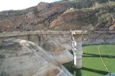 Coolidge Dam Near Globe, Arizona on the Gila River