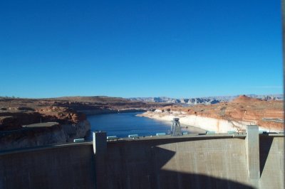 Glen Canyon Dam, Page, Arizona on the Colorado River