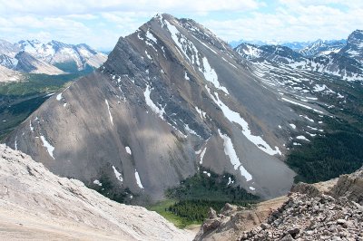 Fosil mountain from Skoki mountain