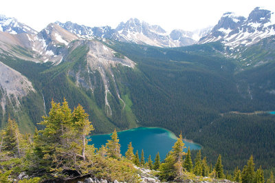 Marvel Lake from Wonder pass