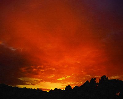 Impression: sunset