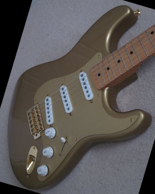1990 '57 Gold HLE Stratocaster Masterbuilt by J.W.Black