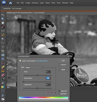 Selective Colour Adjustment