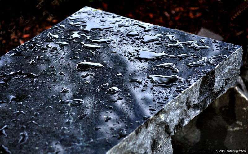 Wet Marble Bench