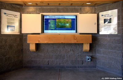 Leaburg Lake Visitor's Shelter Display