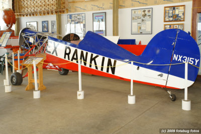 An airplane once owned by Tex Rankin