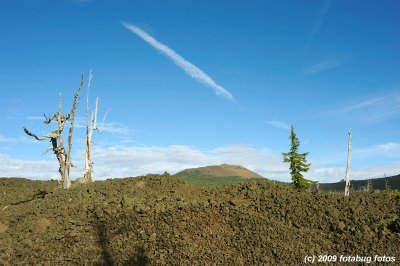 Toward Belknap Crater