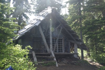Snowmolbiling/Hikers Cabin