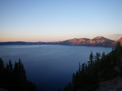 Crater Lake sunset