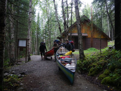 Bowron Lakes, Day 1