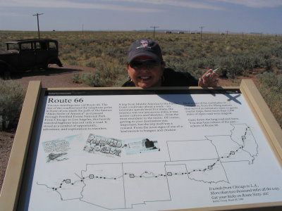 painted desert  and Cat