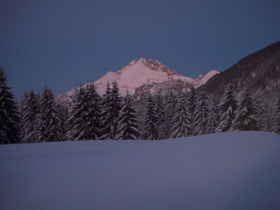 Snowshoeing
