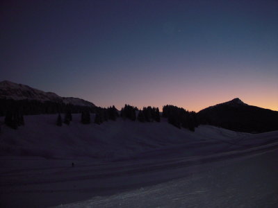 Snowshoeing