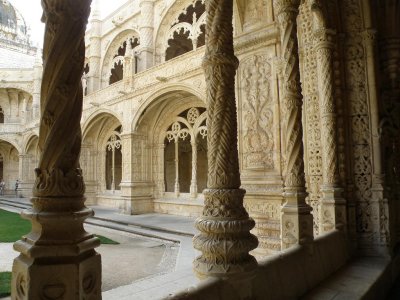 in the manueline cloister