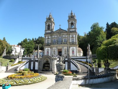 the sanctuary of Bom Jesus do Monte