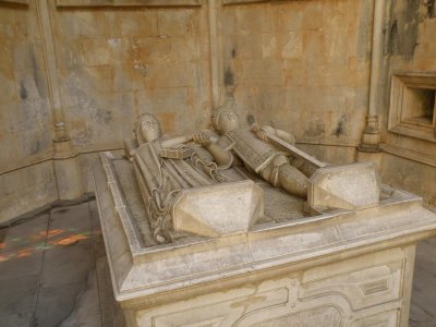 the tomb of Dom Duarte and Leonor of Aragon