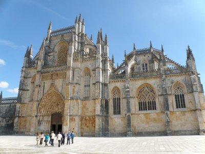 the manueline abbey at Batalha