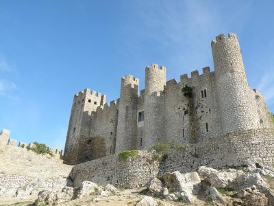 the castelo in Obidos