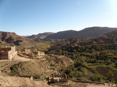 continuing up the Dades valley