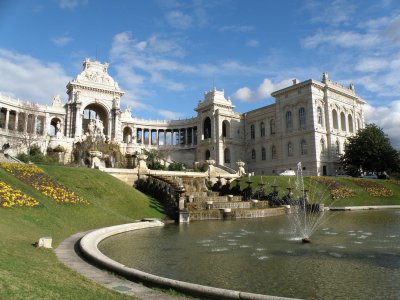 the Longchamp palace and natural history museum
