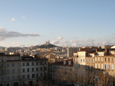 leaving Marseille - the view from the train station