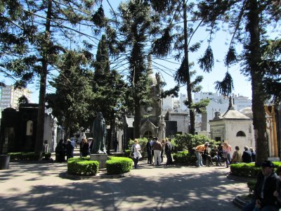 the central plaza