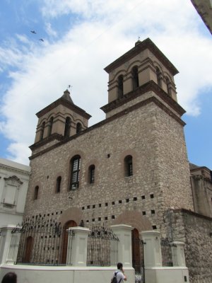 in the Jesuit block; here, the Iglesia de la Compañía de Jesús